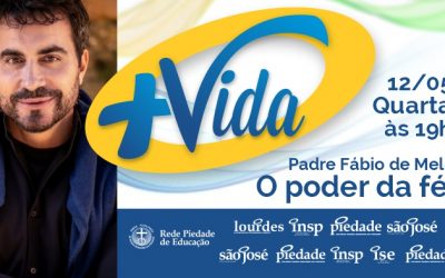 Colégio Piedade traz Padre Fábio de Melo para estreia do Programa +Vida, da Rede Piedade de Educação