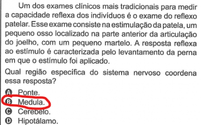 A brincadeira do terceirão caiu no ENEM!