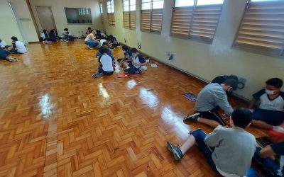 Estudantes protagonizam “batalha de catapultas” em atividade!