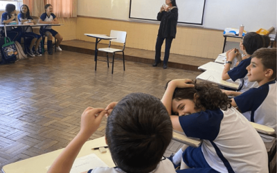 Visita especial auxilia estudantes na gestão das emoções e das relações interpessoais