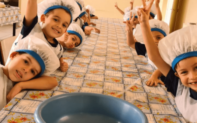 A chegada da letra Q foi com sabor de queijo!