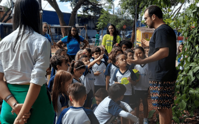 🌱🌟 Plantando na Praça: Uma Experiência de Cuidado e Aprendizado com a Turma do 1º Período! 🌟🌱